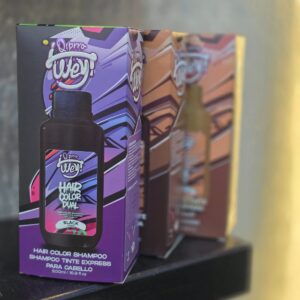 Q Pro Wey! – Hair Color Dual (Shampoo Tinte Express Negro 500 ml)