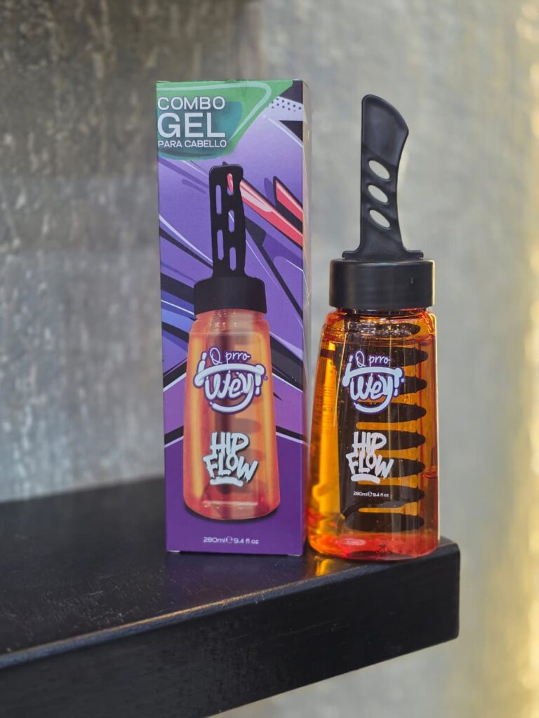 Q Prro Wey – Hip Flow Combo Gel para Cabello (280 ml)